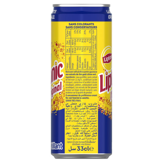 Soda Pétillant l'Original Citron Vert LIPTON 