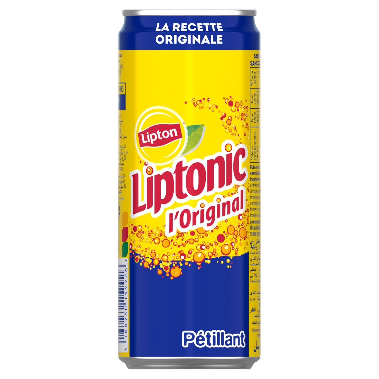 Soda Pétillant l'Original Citron Vert LIPTON 