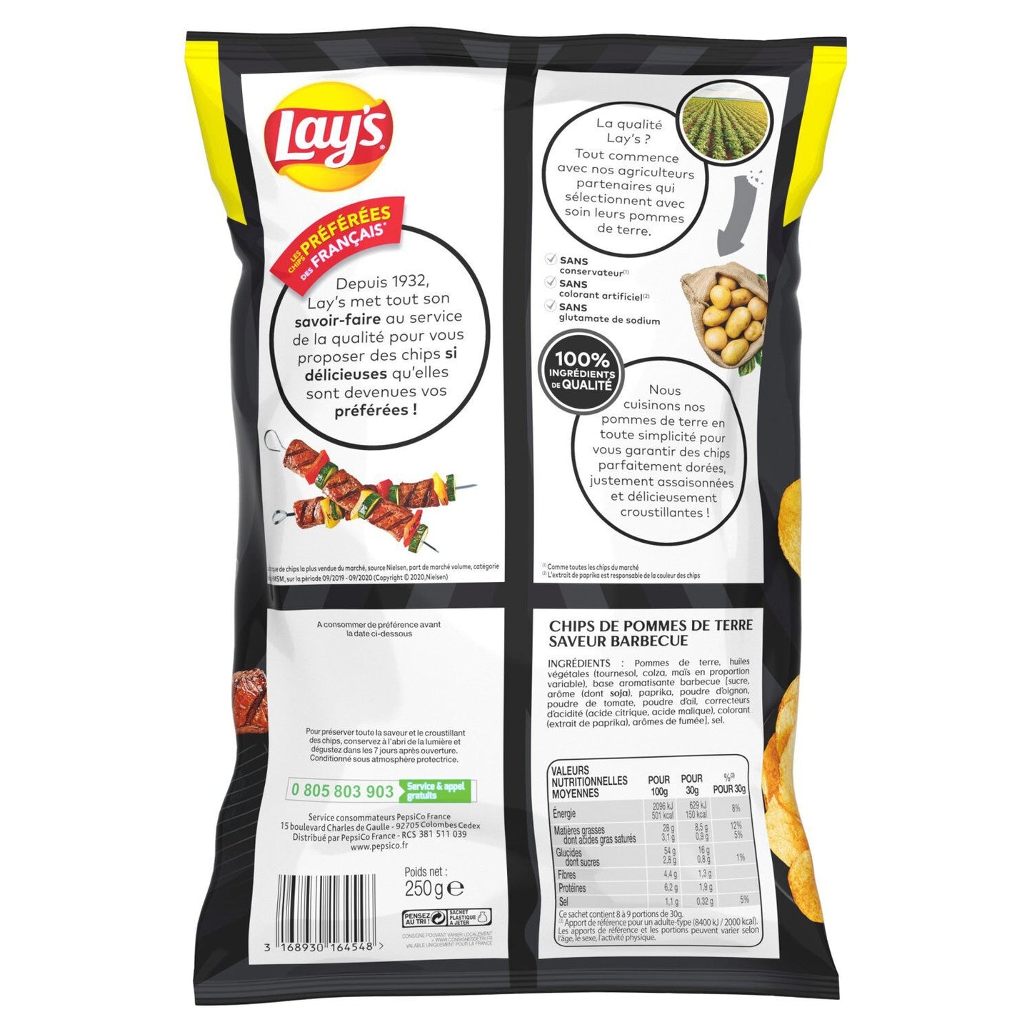 LAY'S Family Size Barbecue Flavor Chips