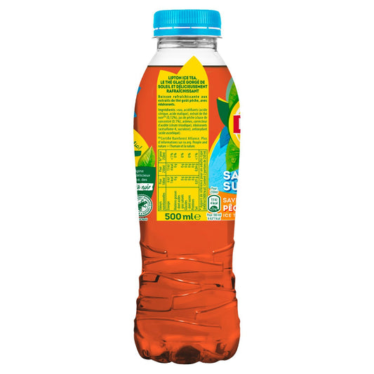 Lipton Zero Sugar Peach Iced Tea Drink