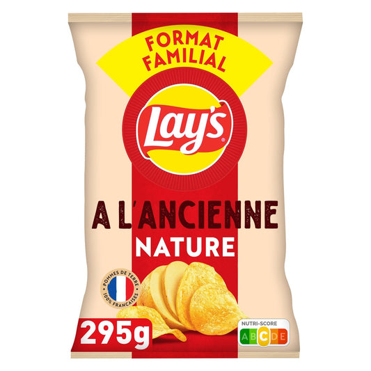 LAY'S Old-Fashioned Plain Family Size Chips