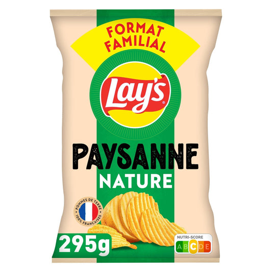 LAY'S Family Size Plain Country Recipe Chips