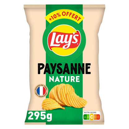 Chips Recette Paysanne Nature LAY'S