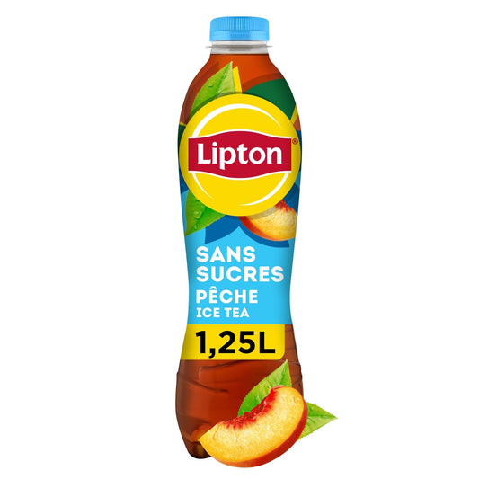 Lipton Zero Sugar Peach Iced Tea Drink