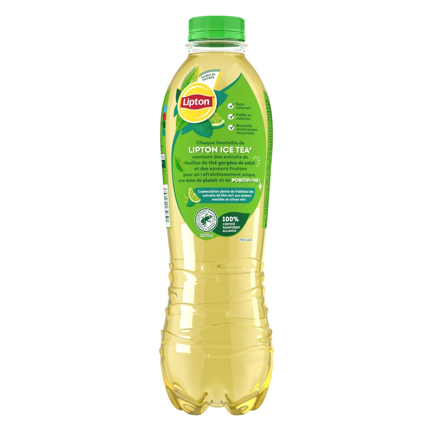 Lime and Mint Iced Green Tea LIPTON – La Famille à Table!