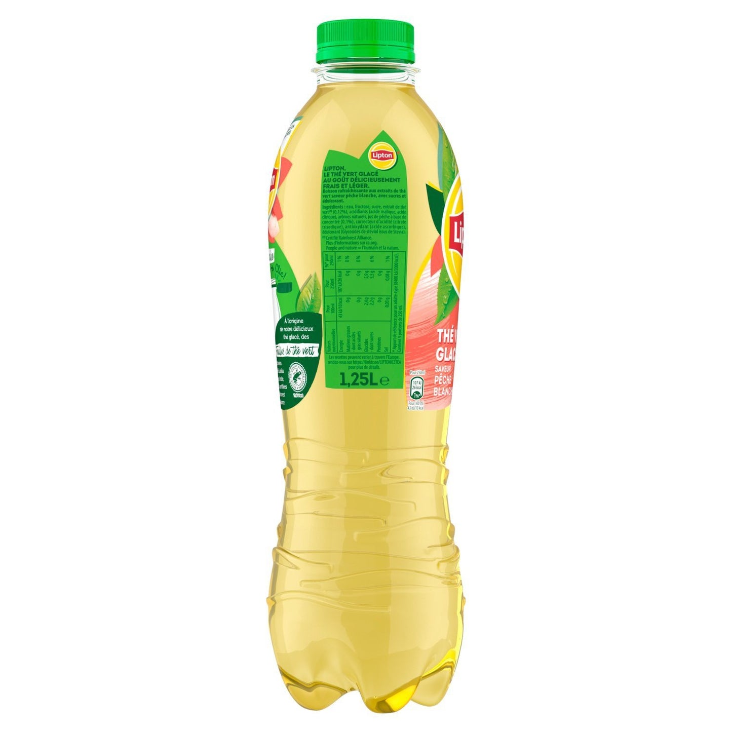 Lipton Iced Green Tea Drink White Peach Flavor