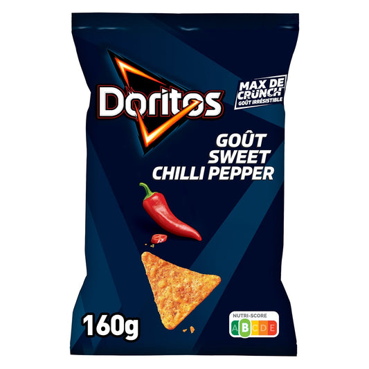 Chips Tortilla Goût Sweet Chilli Épicé DORITOS le sachet de 160g