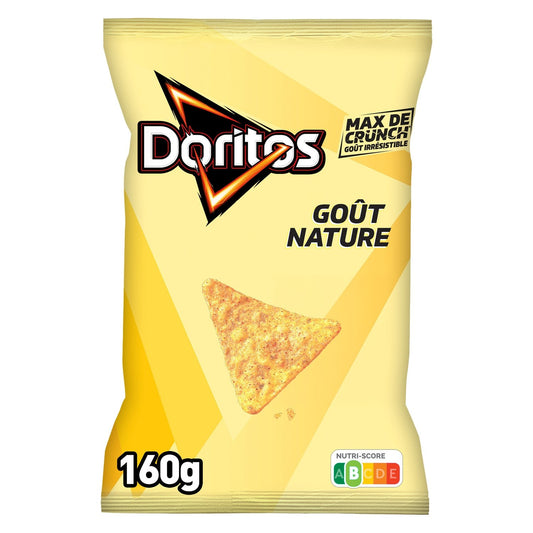 Chips Tortilla Goût Nature DORITOS le sachet de 160g