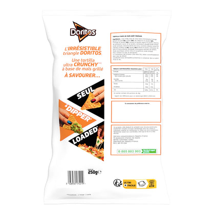 Chips Tortilla Goût Nacho Cheese Fromage Maxi Format DORITOS