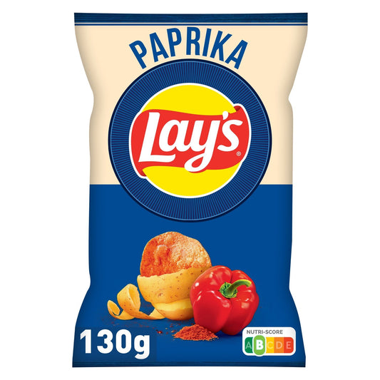 Chips Saveur Paprika LAY'S le sachet de 130g