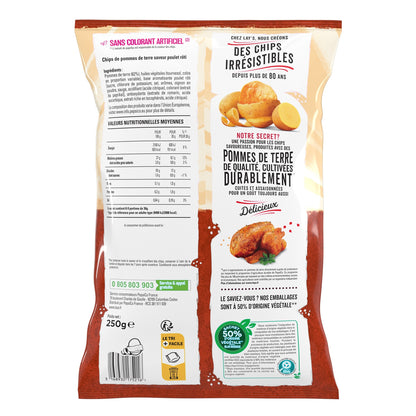 Chips Saveur Poulet Rôti Format Familial LAY'S