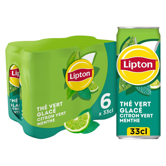 Lipton Iced Green Tea Drink with Lime and Mint