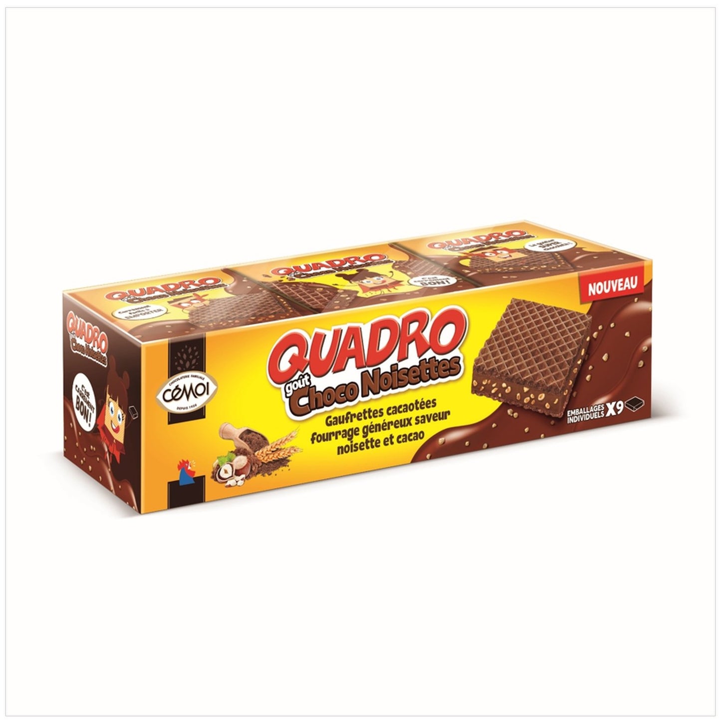 QUADRO All Chocolate Wafer