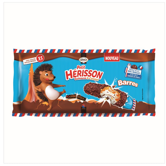 Barres Chocolatées Guimauve Caramel CEMOI la barre 142g