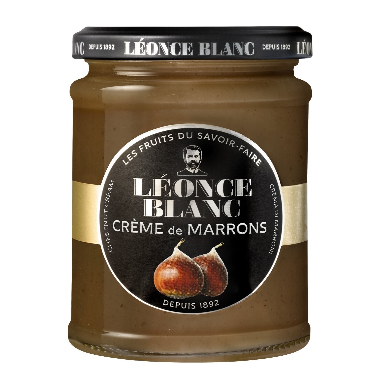 Crème de Marrons Vanillée LEONCE BLANC le pot de 350 g