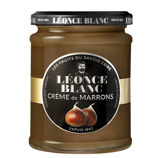 Crème de Marrons Vanillée LEONCE BLANC le pot de 350 g