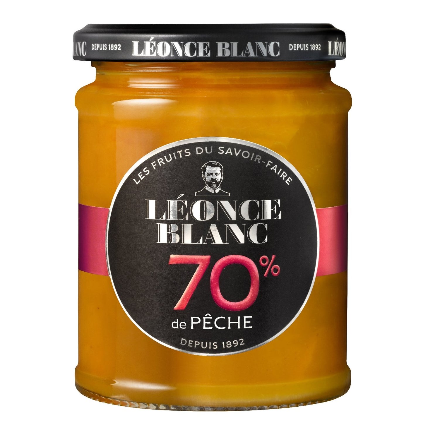 LEONCE BLANC Low Sugar Peach Jam