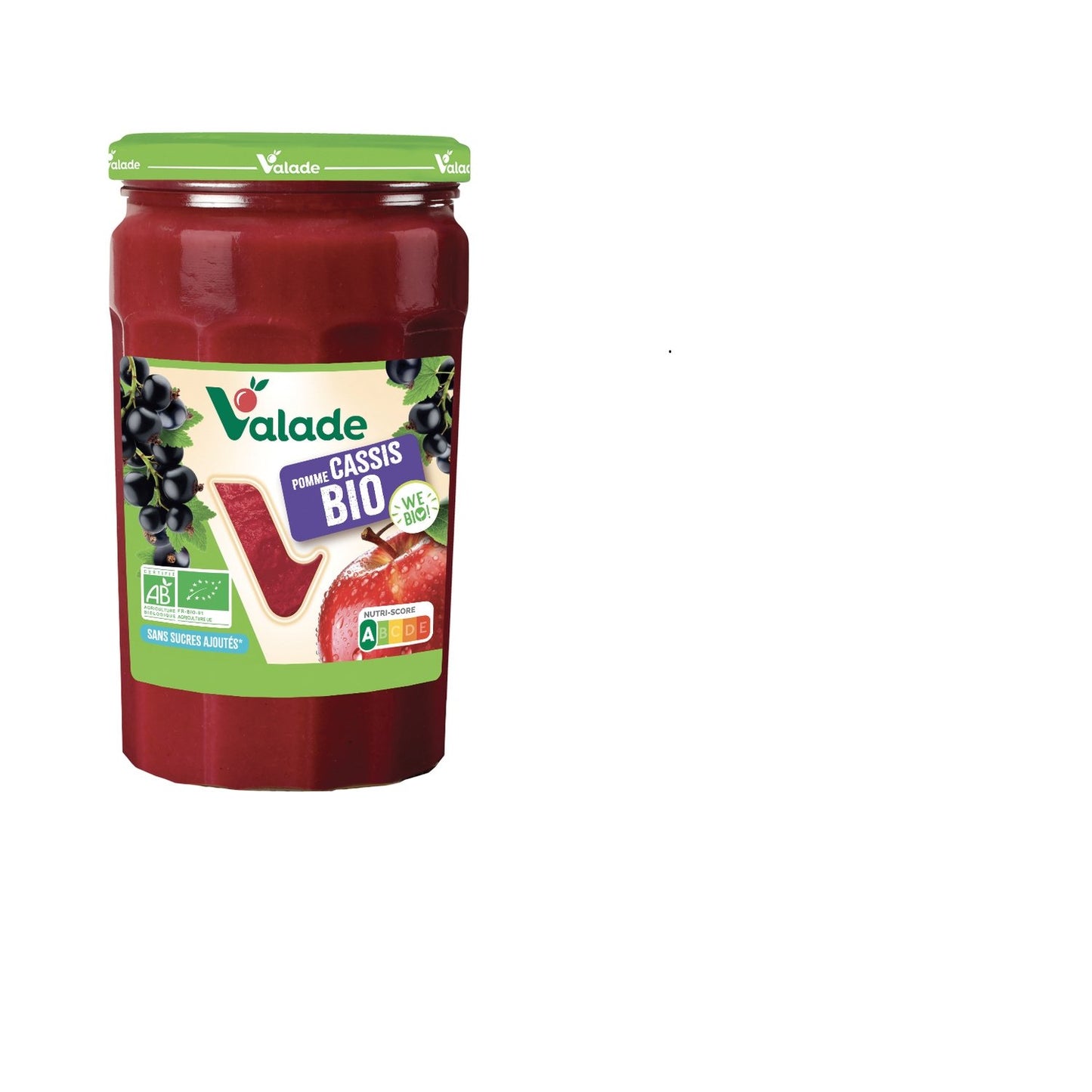 Compote Pomme Cassis Bio Sans Sucres Ajoutés WEBIO!