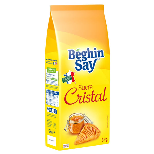 Sucre Cristal BEGHIN SAY le sac de 5 kg
