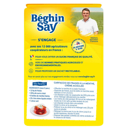 Sucre Cristal en Poudre BEGHIN SAY