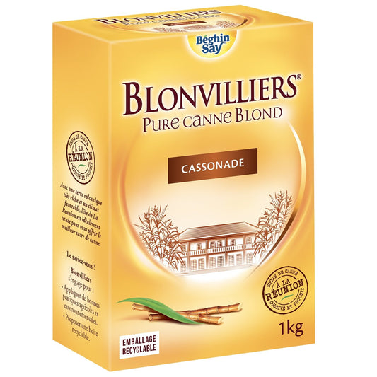 Sucre Blond en Poudre BEGHIN SAY la boite de 1 kg