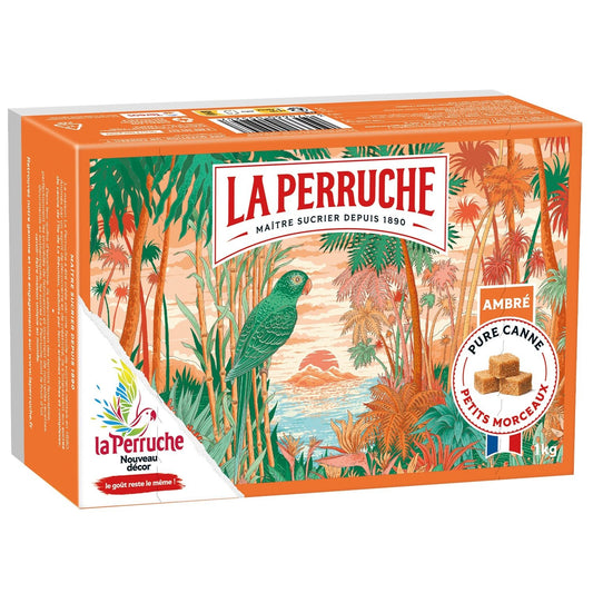 Pure Cane Sugar Small Pieces la Perruche BEGHIN SAY