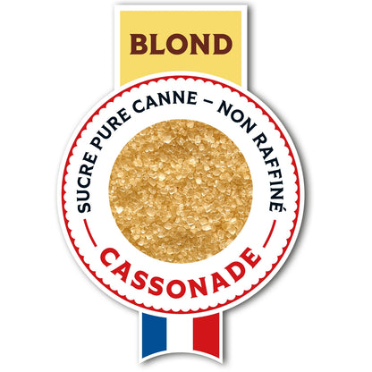 Sucre Pure Canne Blond en Poudre BEGHIN SAY