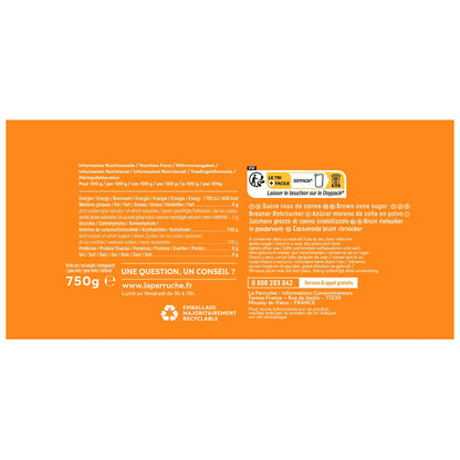 Cassonade Pure Canne Poudre la Perruche BEGHIN SAY