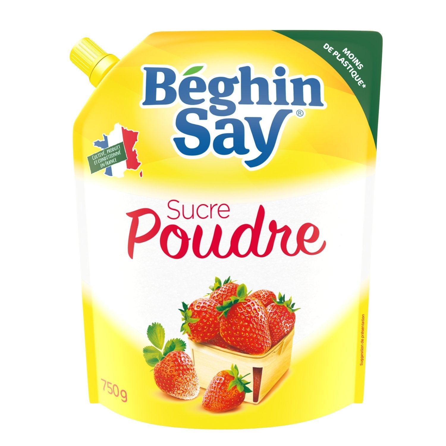 Sucre Poudre BEGHIN SAY la poche de 750 g