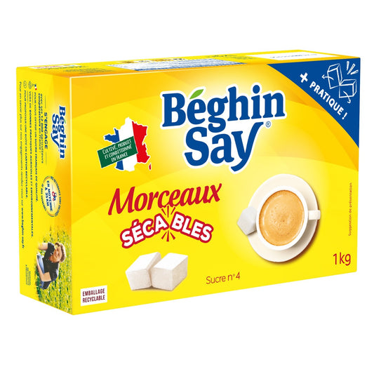 White Sugar Lumps BEGHIN SAY
