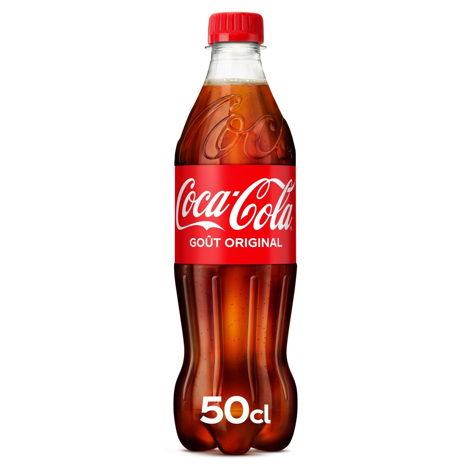 Soda Original COCA COLA la bouteille de 50cL