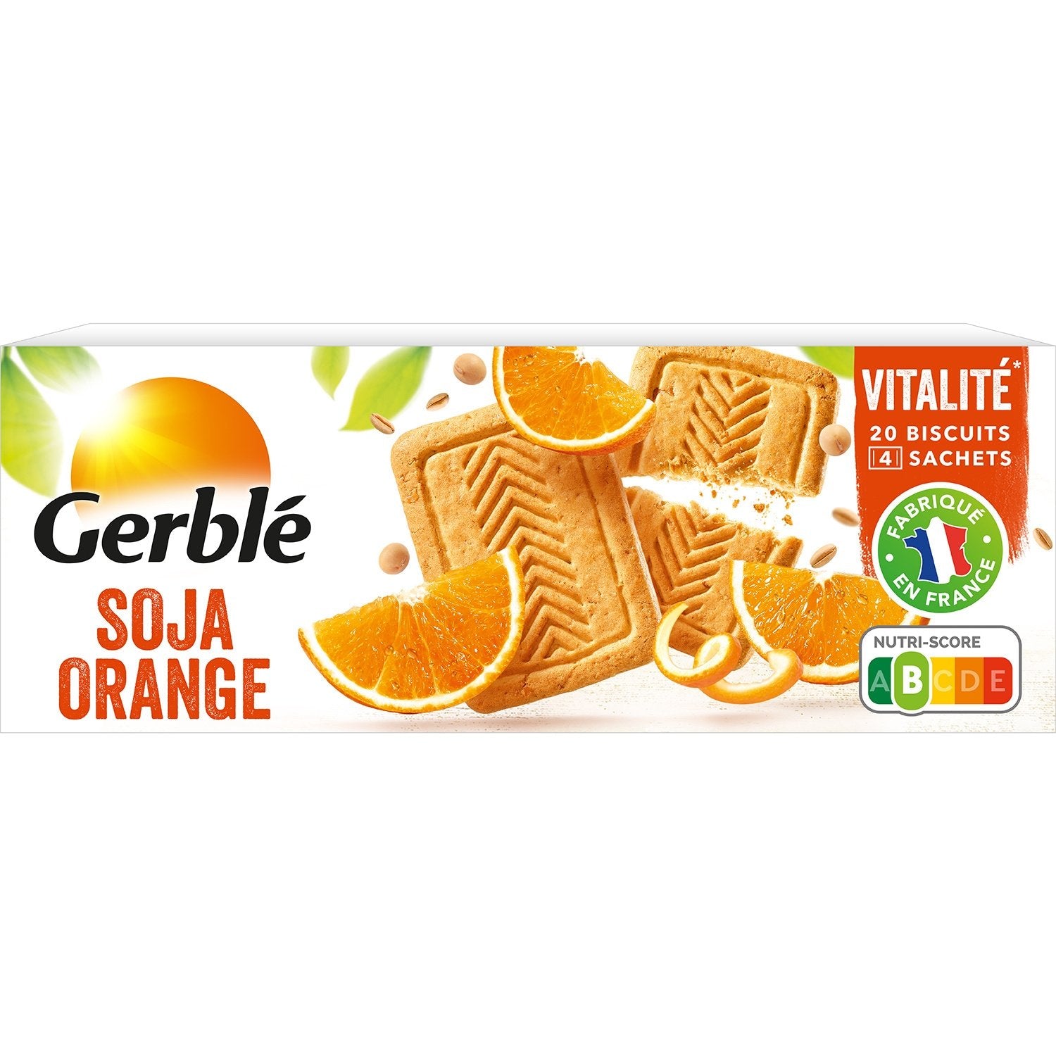 Biscuit Soja Orange GERBLE la boîte de 280g