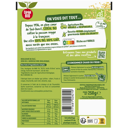 Boulgour de Blé Bio CEREAL BIO