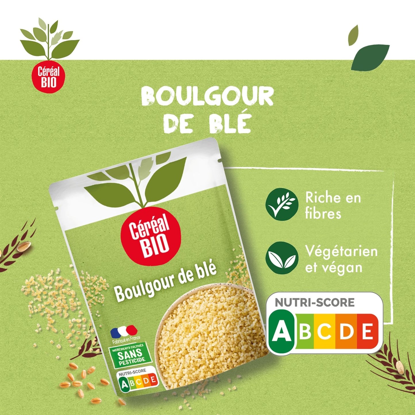 Boulgour de Blé Bio CEREAL BIO