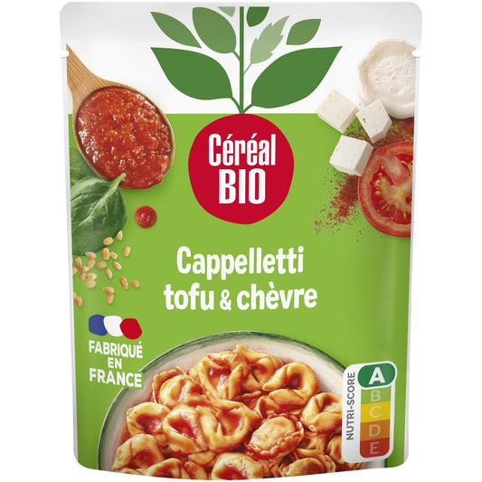 Cappalletti Tofu, Épinards, Chèvre Bio CEREAL BIO le sachet de 220g
