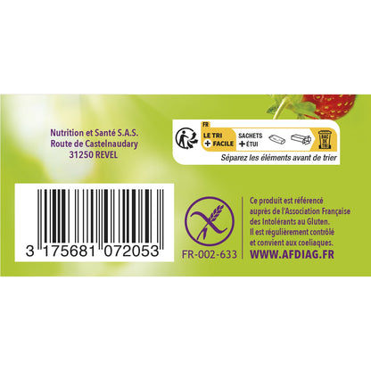 Cake Fourré Fraise Sans Gluten GERBLE