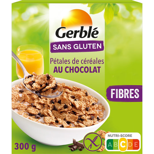 Céréales Chocolat Sans Gluten GERBLE la boîte de 300 g