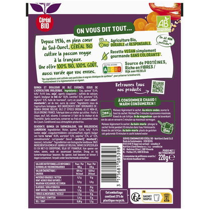 Organic Quinoa &amp; Indian-Style Bulgur Organic Cereal