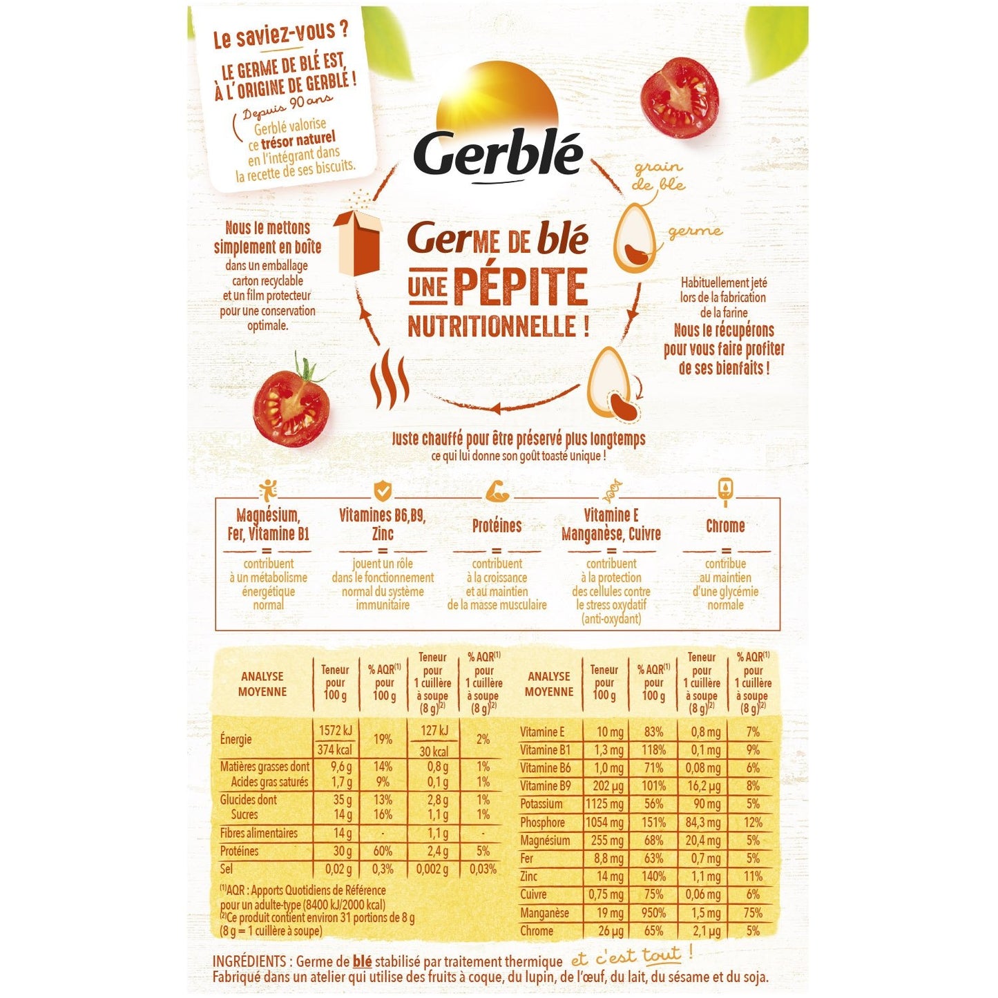 Germe de Blé à Saupoudrer GERBLE