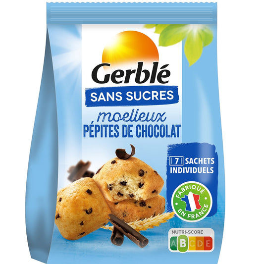 GERBLE Sugar-Free Chocolate Chip Soft Cake