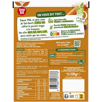 Organic Moroccan Barley and Prunes Organic Cereal