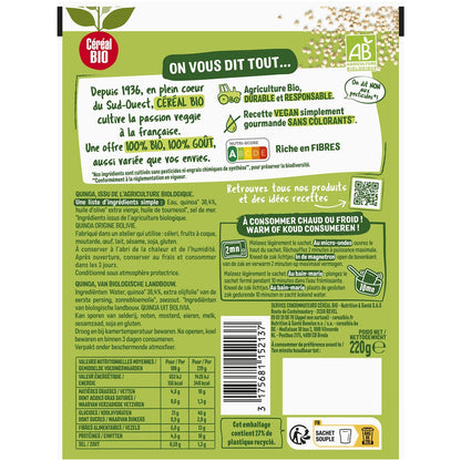 Organic Quinoa Organic Cereal