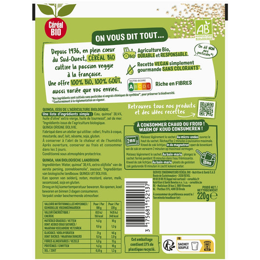 Organic Quinoa Organic Cereal