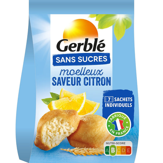 Moelleux Citron Sans Sucres GERBLE le sachet de 196g