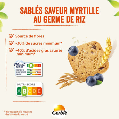 GERBLE Blueberry Shortbread Cookie