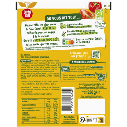 Bio-Reis und Soja-Getreide aus Spanien BIO