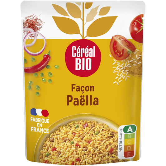 Riz et Soja à l'Espagnole Bio CEREAL BIO le sachet de 220g
