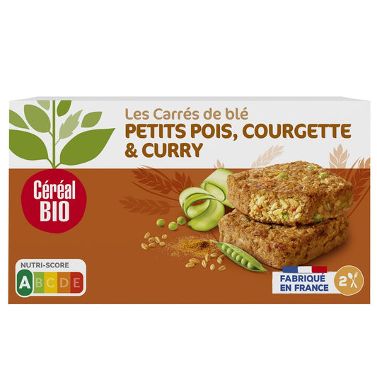 Organic Wheat, Pea, Zucchini and Curry Pancakes