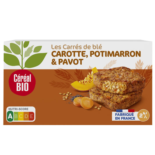 Organic Wheat, Carrot, Pumpkin and Poppy Seed Pancakes