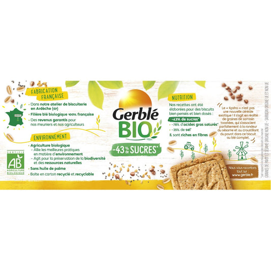 GERBLE ORGANIC 3 Seed Biscuit